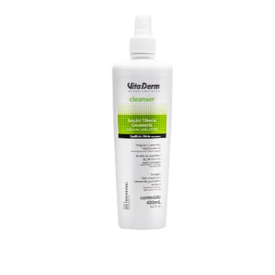 Loção Tônica Calmante Cleanser Vita Derm 400ml – Equilibra e Prepara a Pele