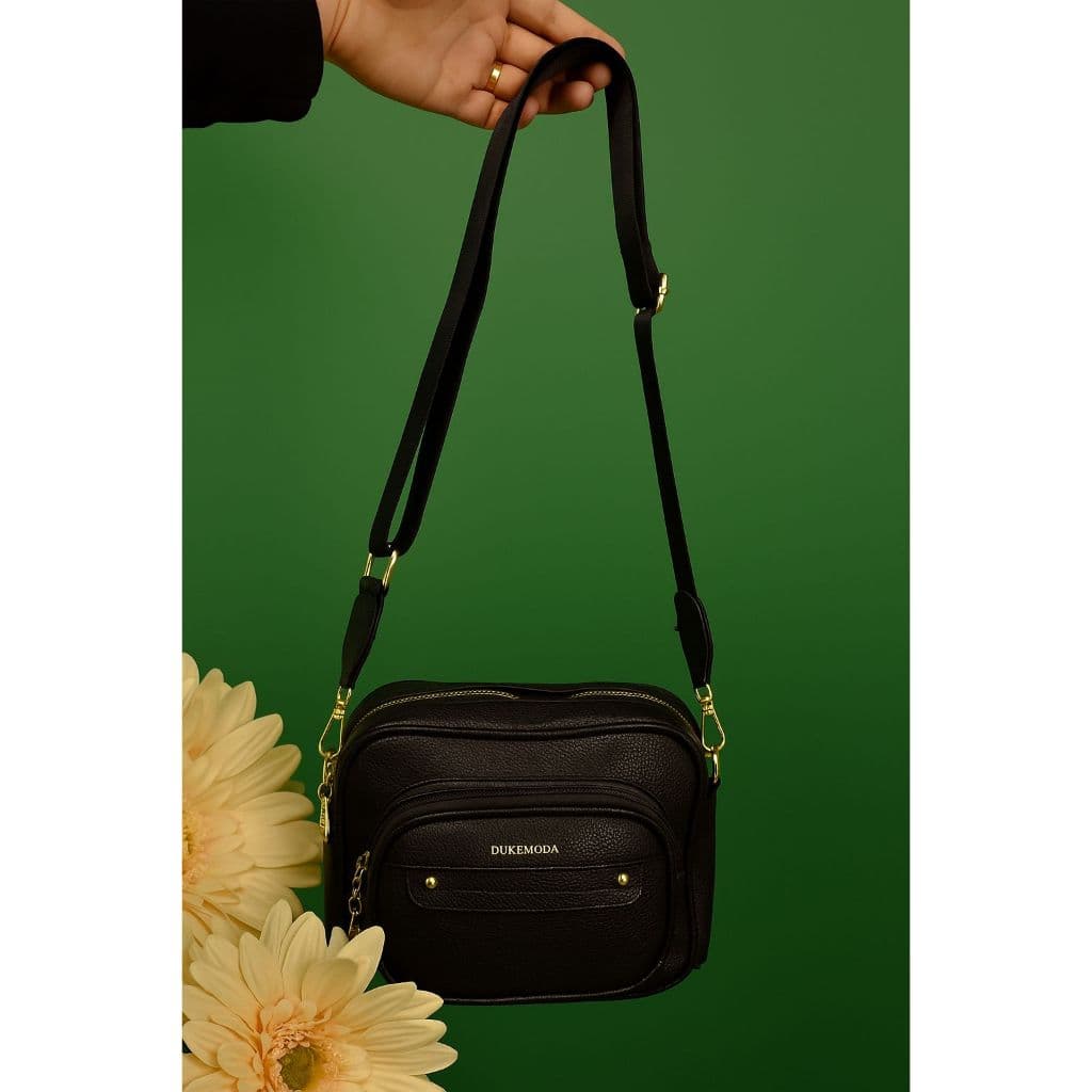 Bolsa Feminina Premium Modelo Casual com Alça Transversal Ajustável