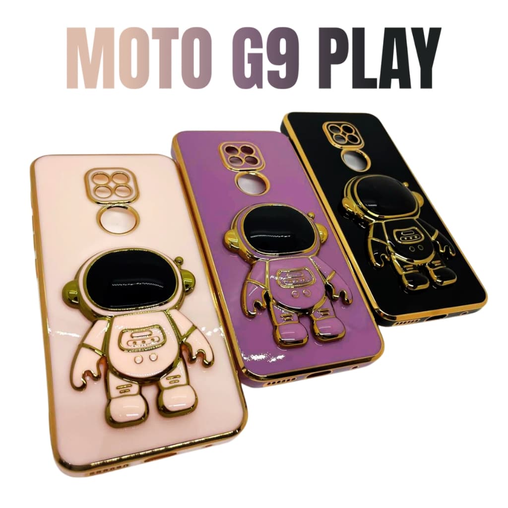 Capa Capinha de celular compatível com Moto G9 Play Astronauta