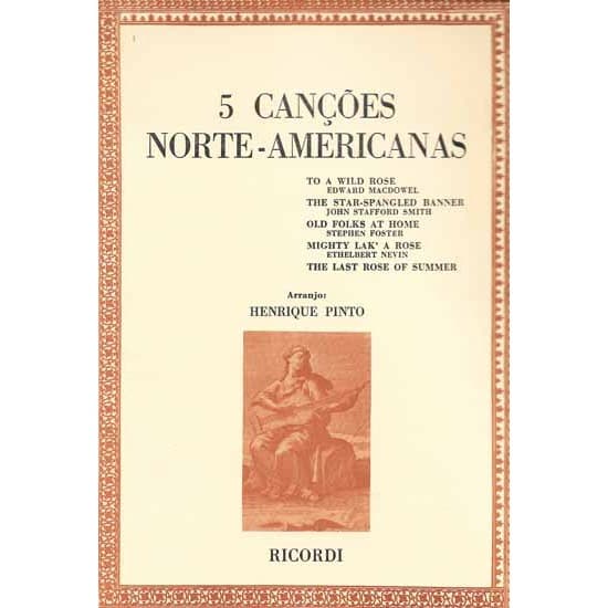 5 CANÇÕES NORTE-AMERICANAS - HENRIQUE PINTO