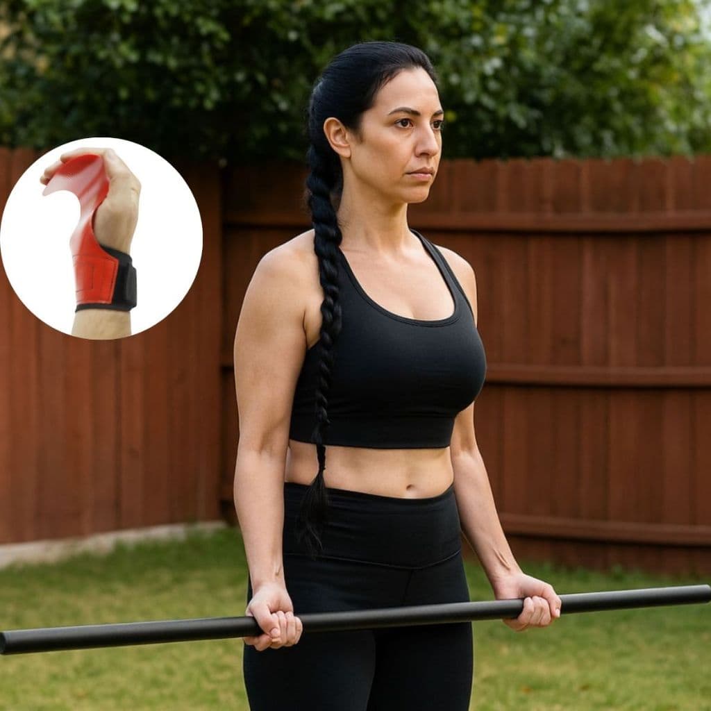 Barra Pump Oca Musculação 1,20 cm Hand Grip Luva Palmar Academia Treino Funcional CrossFit Lançamento - Envio Rápido
