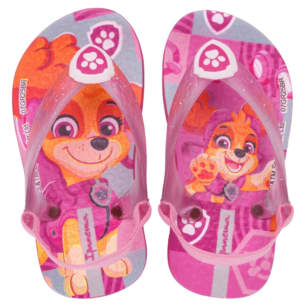 Chinelo Infantil Ipanema Baby Patrulha Canina Friends Meninas