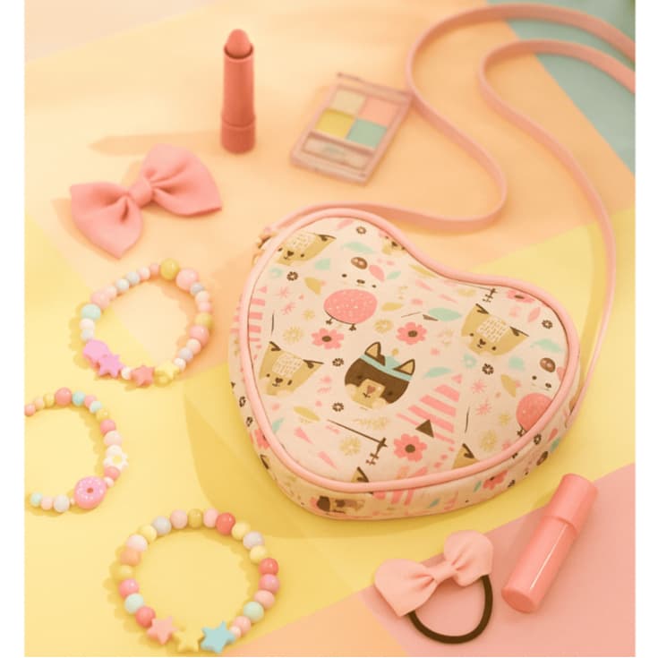Mochila Bolsa Infantil Fofa Feminina Bolsa Escolar Bolsa Necessaire Dinheiro Celular Volta As Aulas