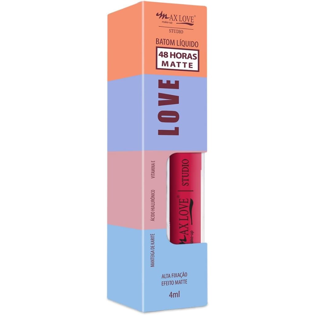 Batom Líquido Matte 48H - Max Love