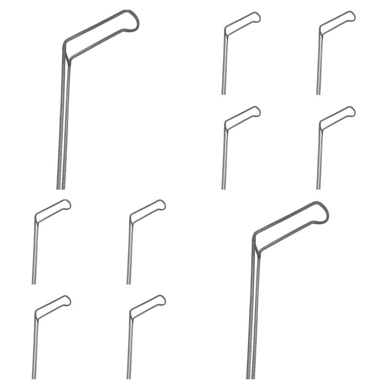 SUPORTE PARA VARA DE PESCA 25CM KIT 10 pç