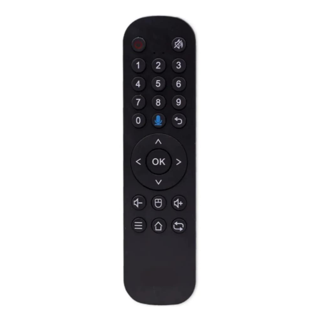 Controle Remoto Modelos V6 Ao V9 Htv Preto Sem Voz