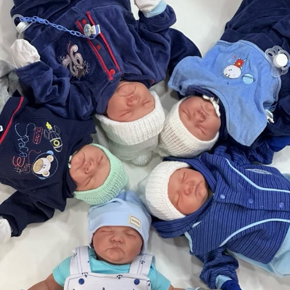Reborn 48CM Baby Dolls Recém-Nascidas De Corpo tecido Levi menino Nascido Com Pele 3D Pintura