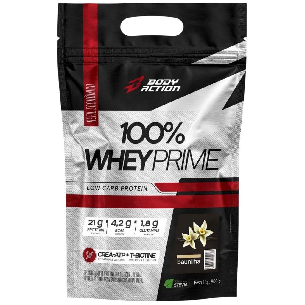 100% Whey Prime Saco 900g Bodyaction
