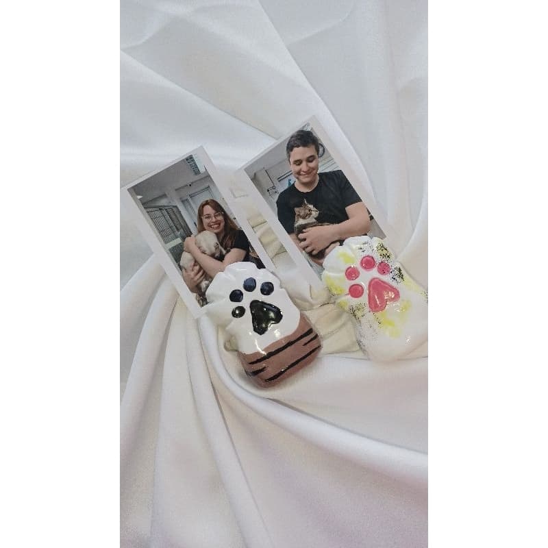 Porta polaroide patinhas personalizado - Pets