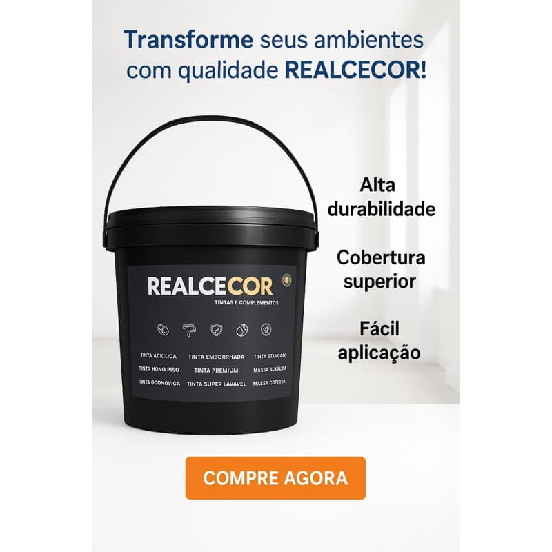 Tinta Acrílica RealceCor Novopiso 18L – Ideal para Pisos, Cimentos e Áreas Externas