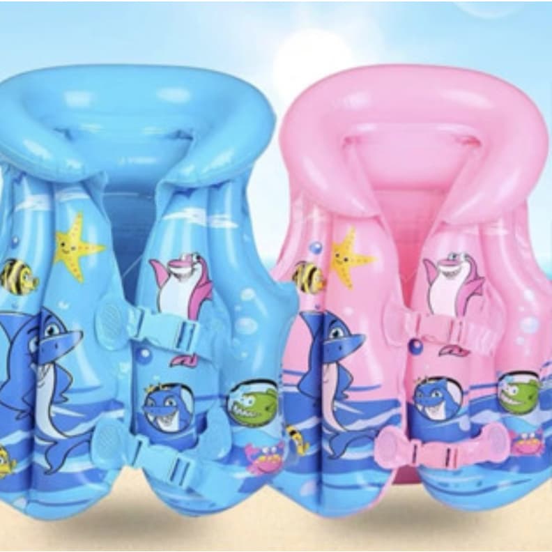 Boia Infantil Colete 3 Tamanhos Inflável Brinquedo Piscina Praia Lago