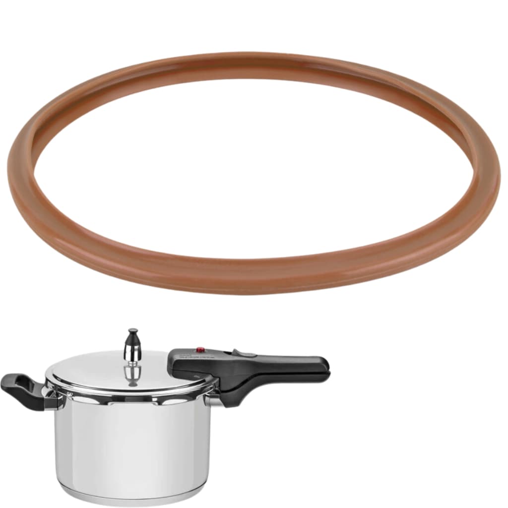 Borracha Tramontina Panela Pressão Brava 6 litros 24cm de diâmetro Externo