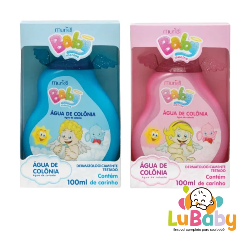 Água de Colônia Baby Muriel Menino Menina 100ml