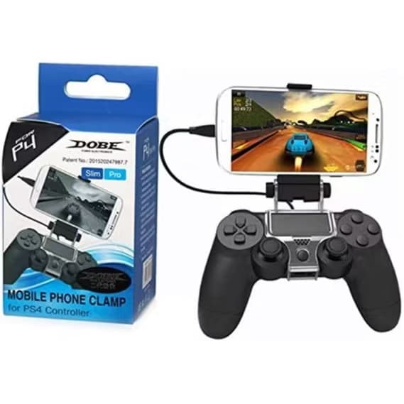 Suporte Celular para Controle Dualshock Ps4 Ajustável Gira Até 270º