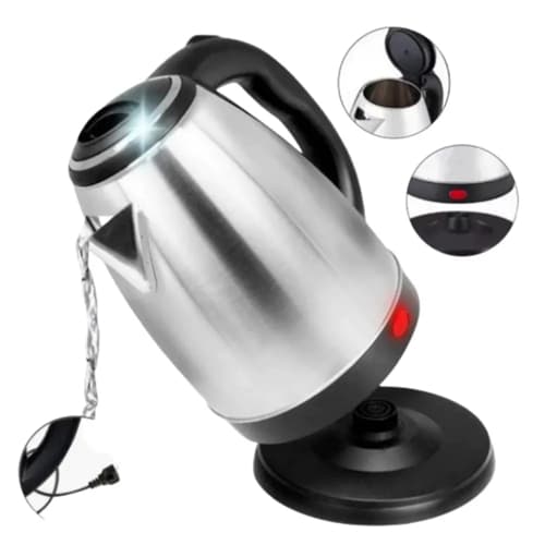 Jarra eletrica 127/220v inox chaleira eletrica alta tecnogia