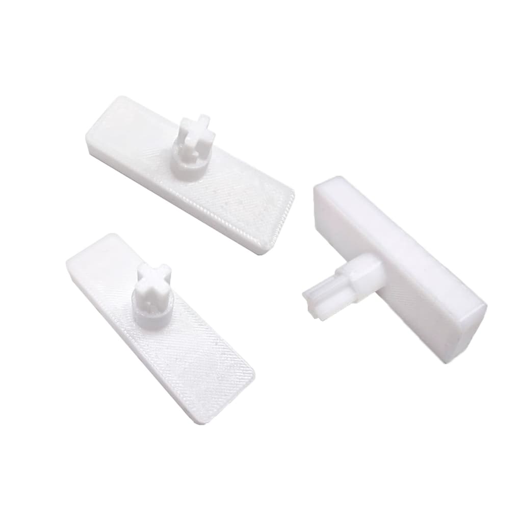 Kit Com 3 Botões Da Forma De Gelo Electrolux Ice Twister - Peça Reposição