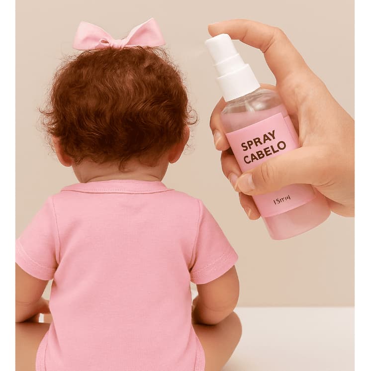 Bebê Reborn – Spray Restaurador para Cabelo de Mohair