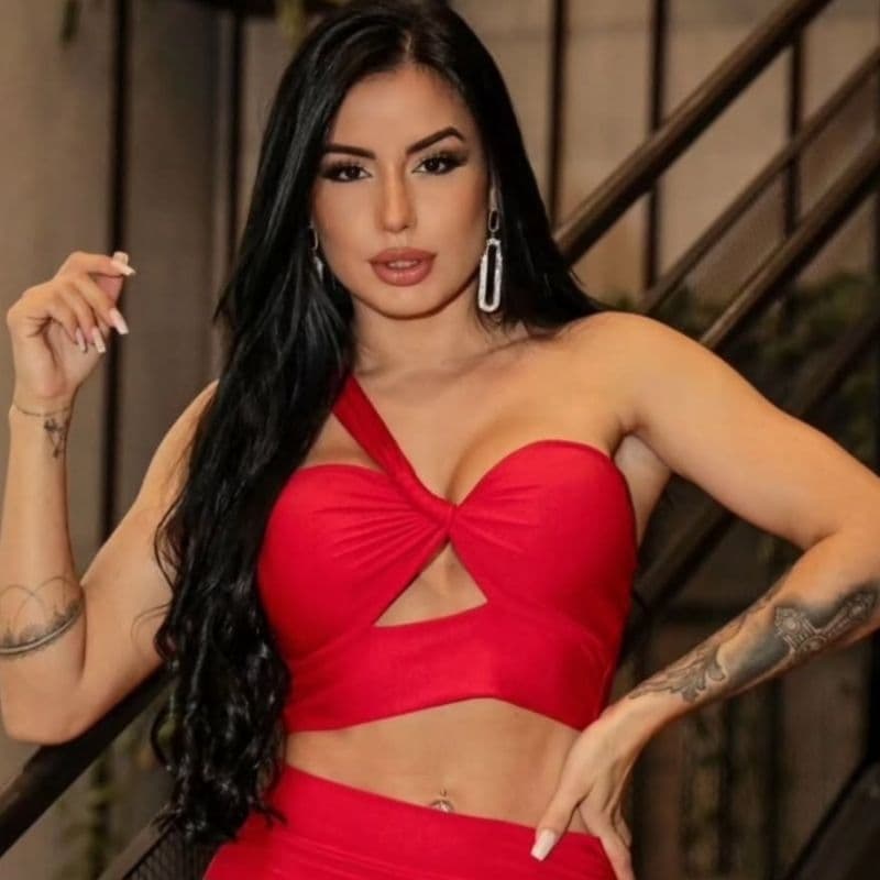 Top Cropped com Uma Alça Moda Feminina Suplex