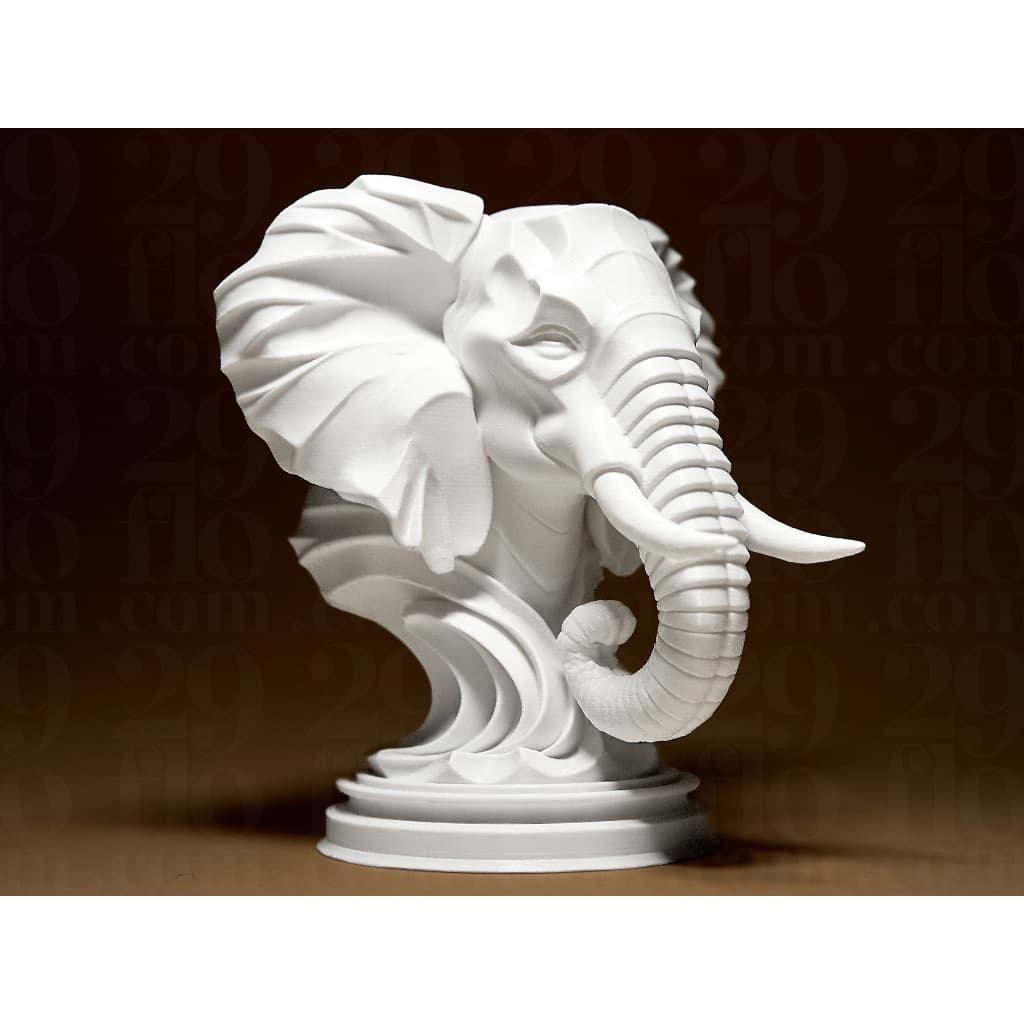 Elegante Escultura de Elefante