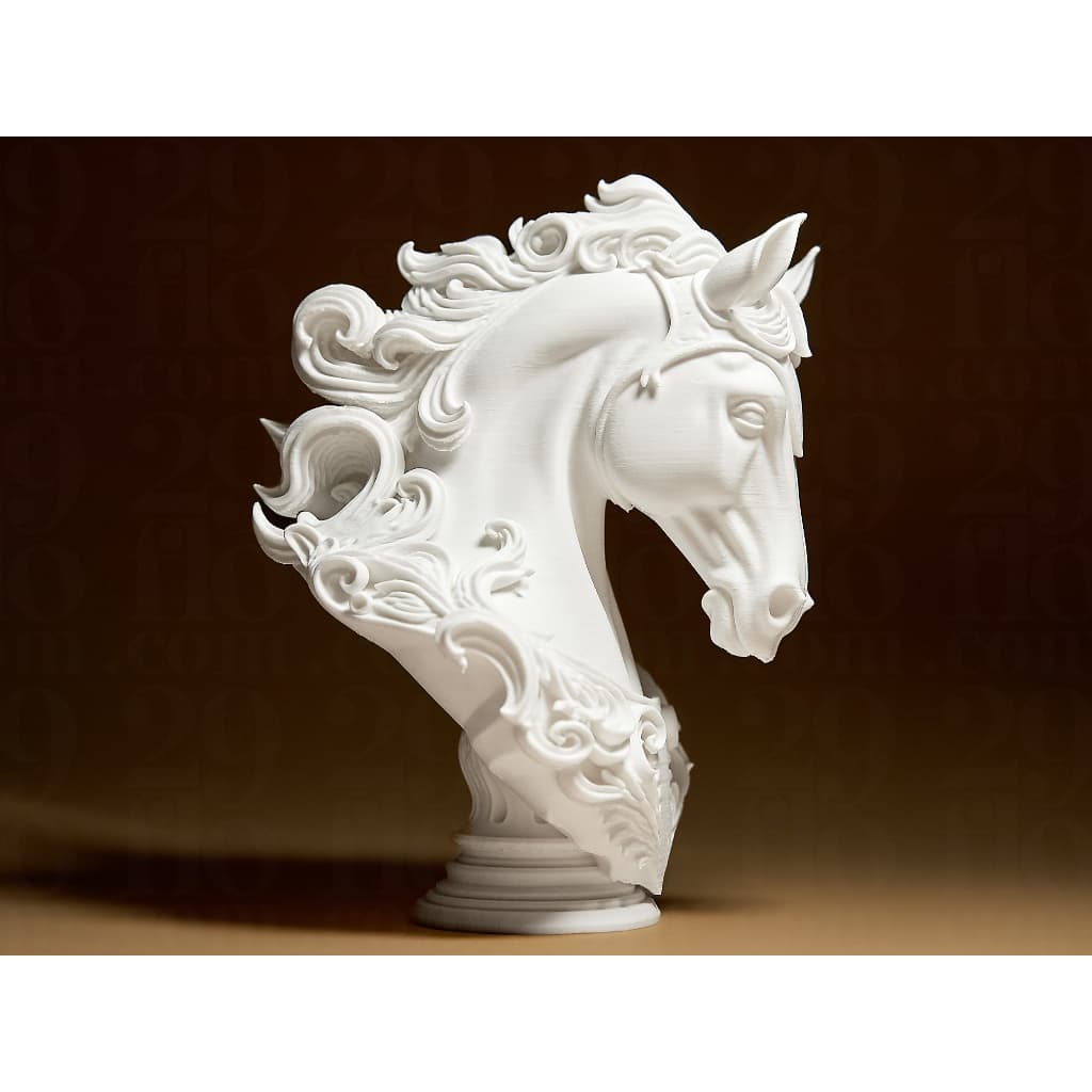 Elegante Escultura de Cavalo