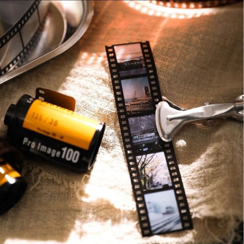 fita decorativa whashitape rolo de filme fotografia scrapbook