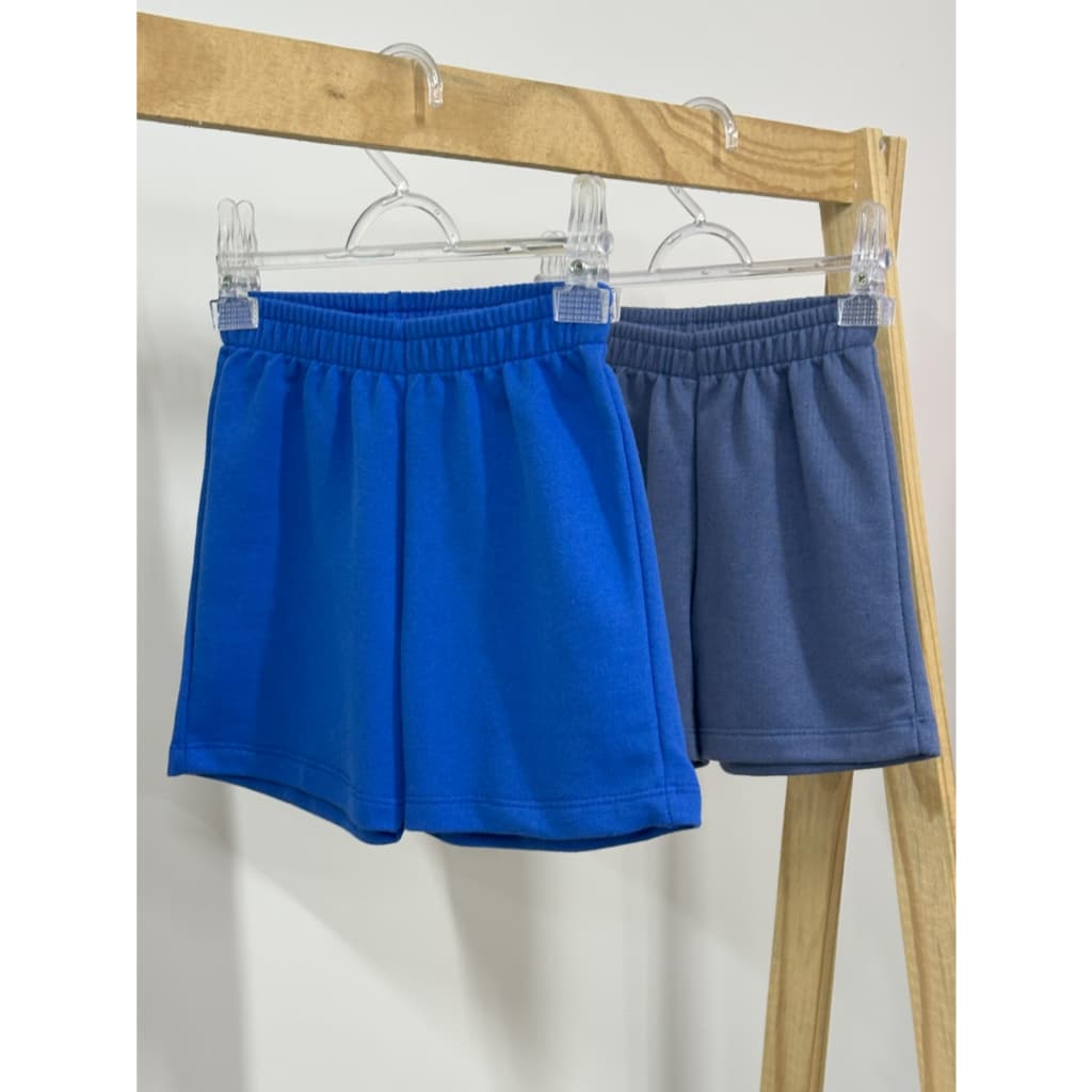Kit 2 Bermudas / Shorts Infantil de Moletinho Sortidas