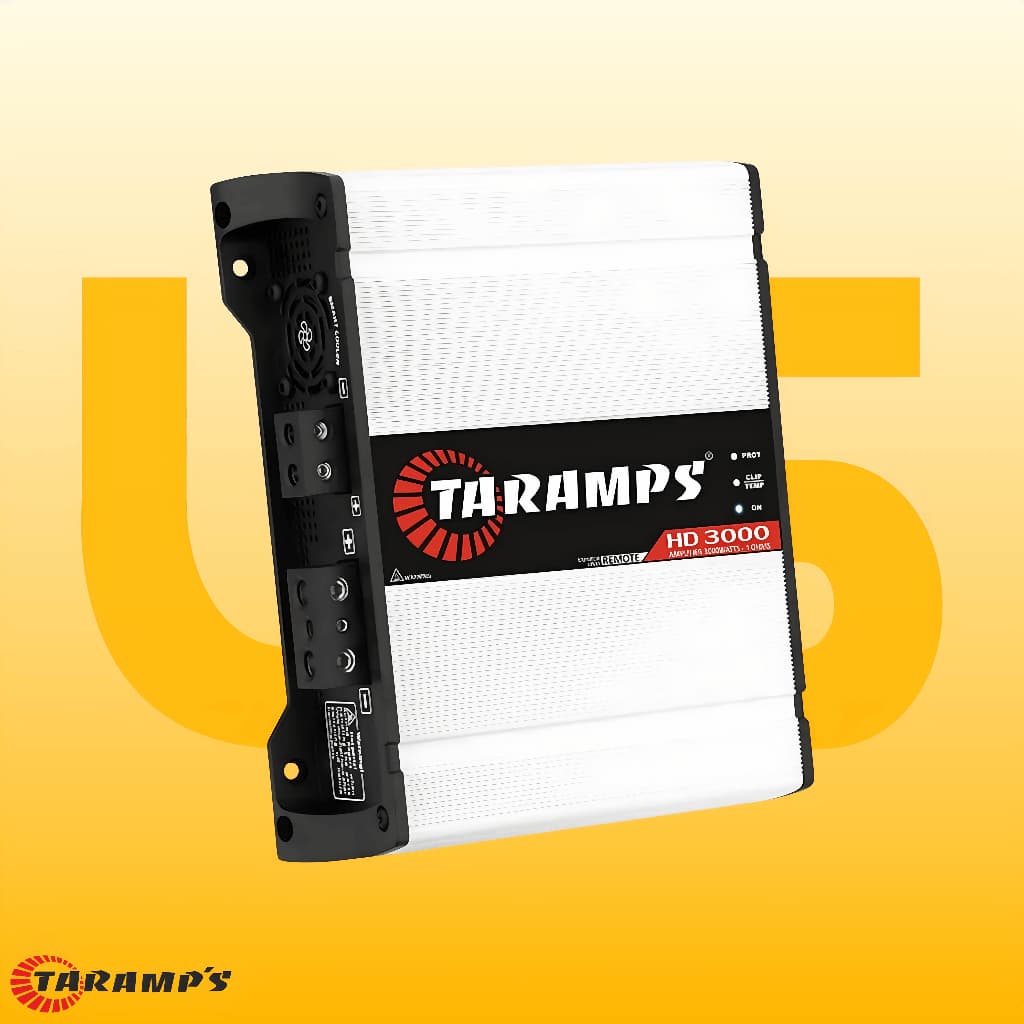 Modulo Taramps Hd 3000 Modulo 3000w Rms 1 Canal 1 Ohm Amplificador