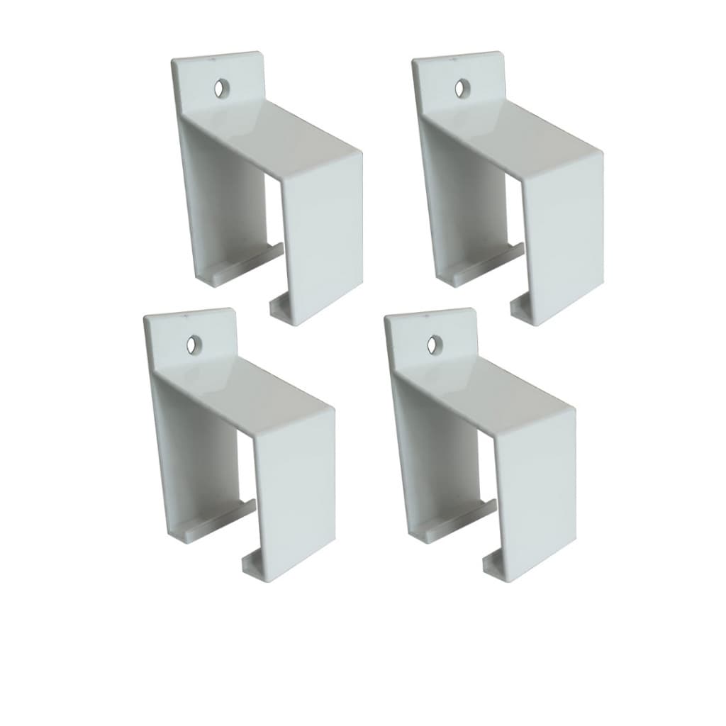 Suporte para trilho de porta de correr 35mmx35mm varias cores