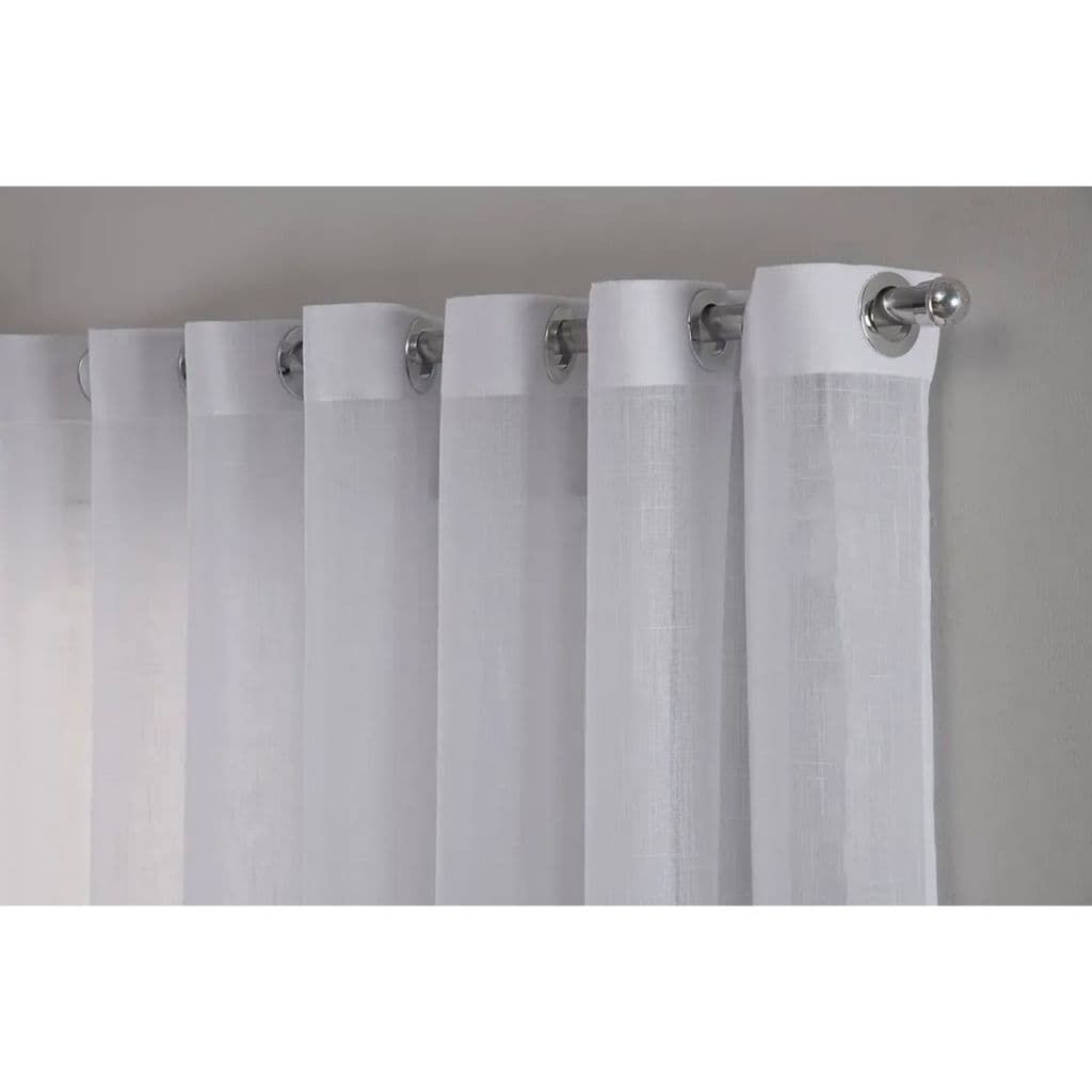 Cortina 2m x 2,70 Voal de  Linho Premium P/ Sala Quarto ou Escritório Moderno Cortina Linho Promoção
