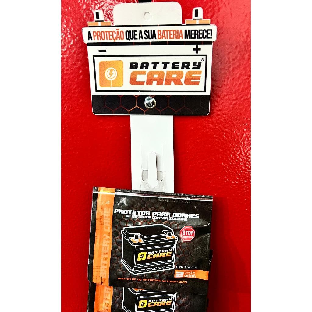 Kit Com 12 Unidades Para Revenda Protetor De Borne De Bateria Anti Zinabre E Oxidação - Battery Care