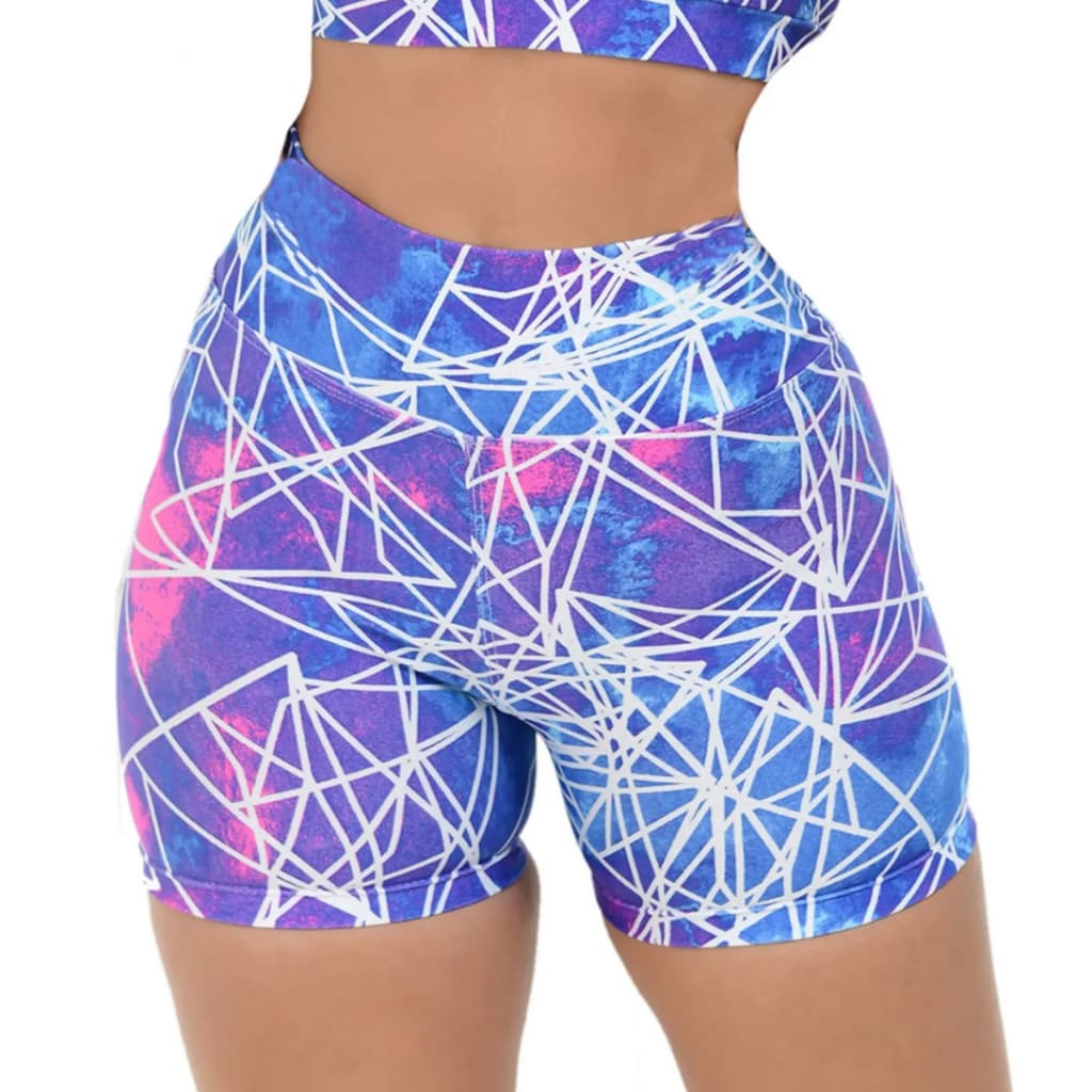 Kit C/ 10 Shorts Suplex Fitness Feminino
