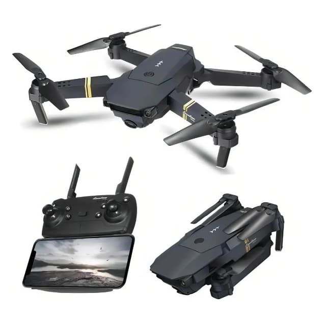Mini Drone 998 Pro Retrátil Com Câmera 4K Dupla Wifi Com Controle