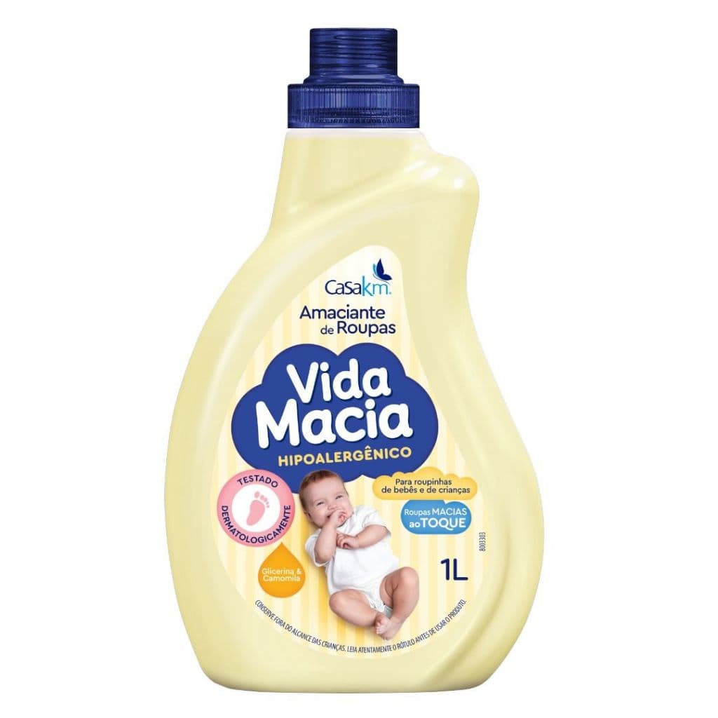 Amaciante  Vida Macia 1L Glicerina & Camomila