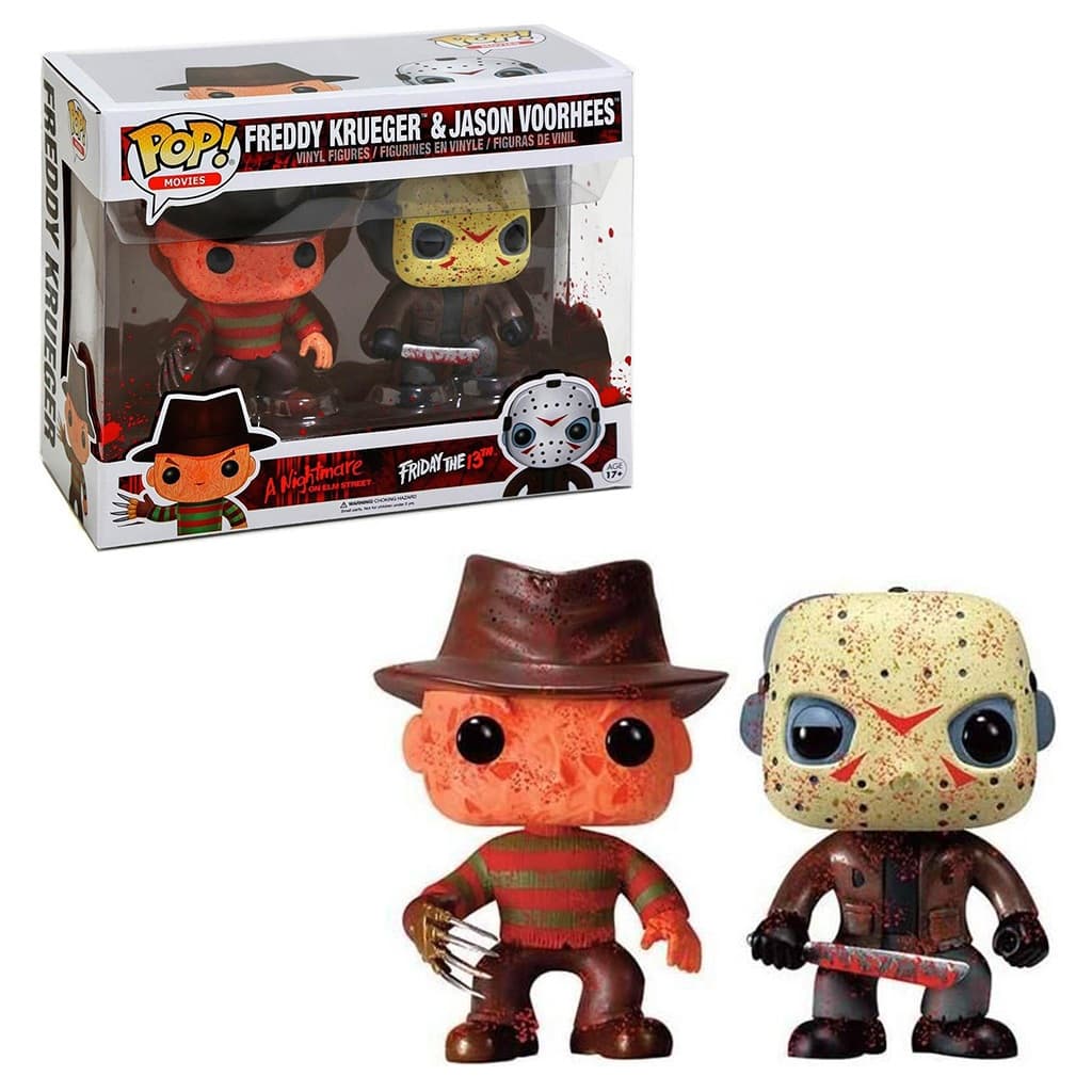 FUNKO POP MOVIES A NIGHTMARE ON ELM STREET / FRIDAY THE 13TH - FREDDY KRUEGER & JASON VOORHEES 2-PACK (12115)
