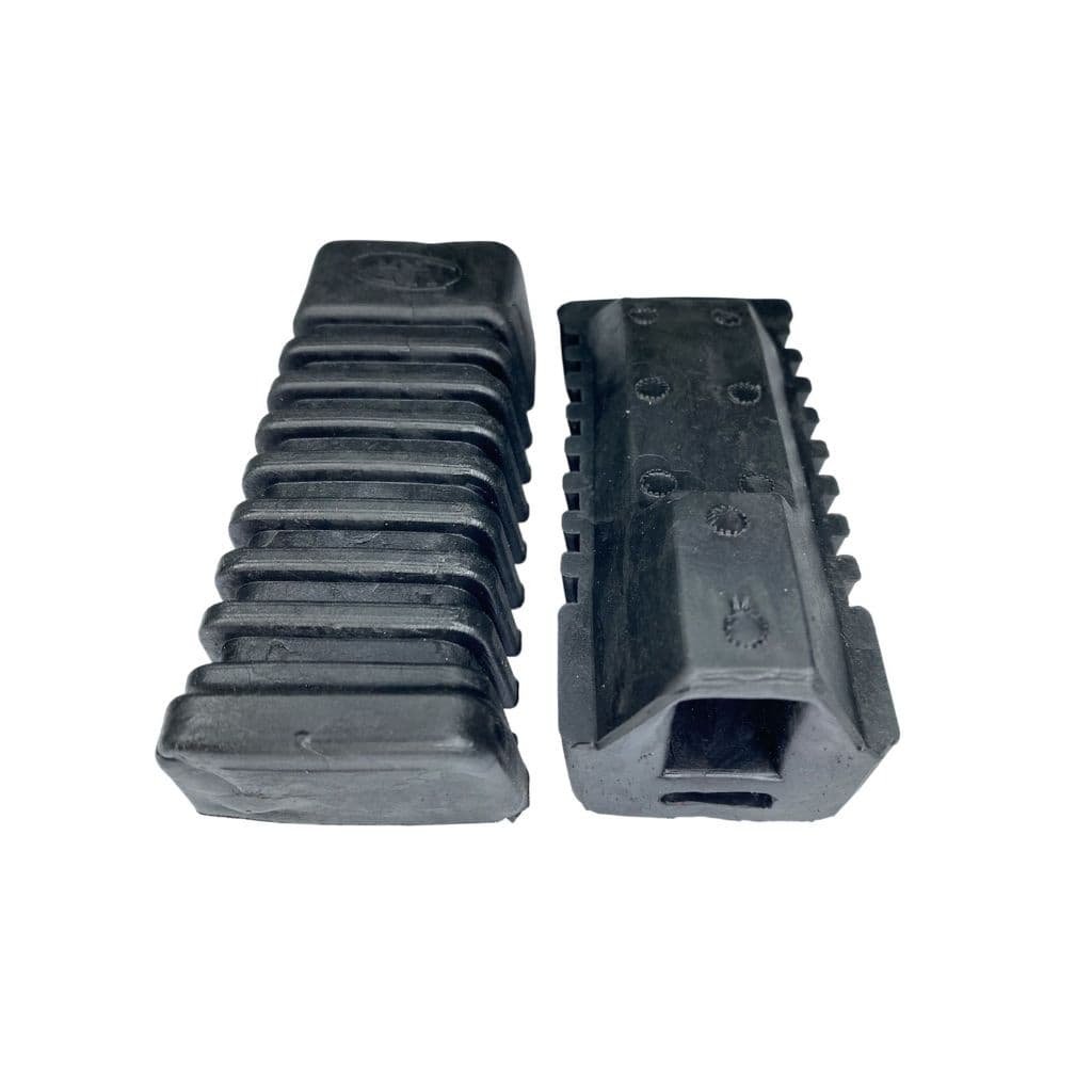 Par Borracha Pedal Apoio Shineray XY50Q  Pedaleira Estribo Original