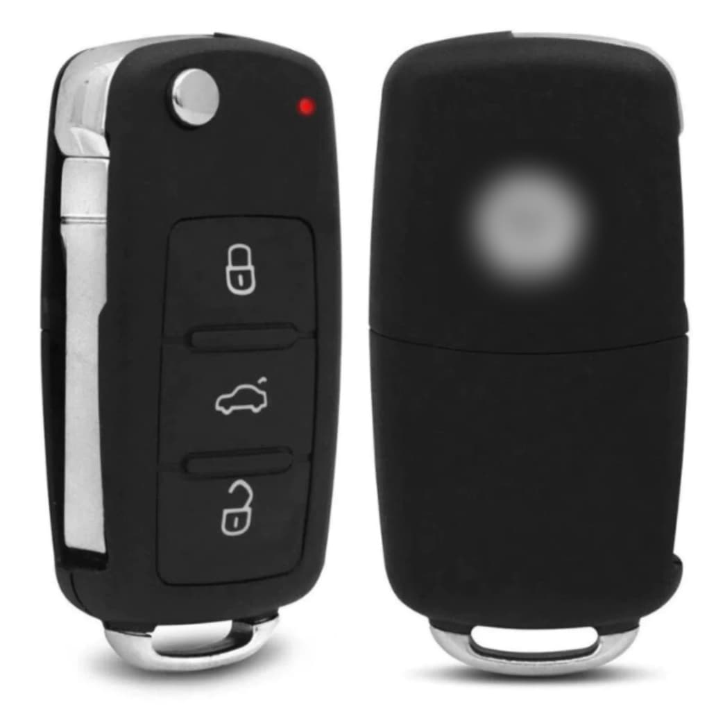 Carcaça Chave Canivete VW Gol Fox Voyage Up! G6 3 botões