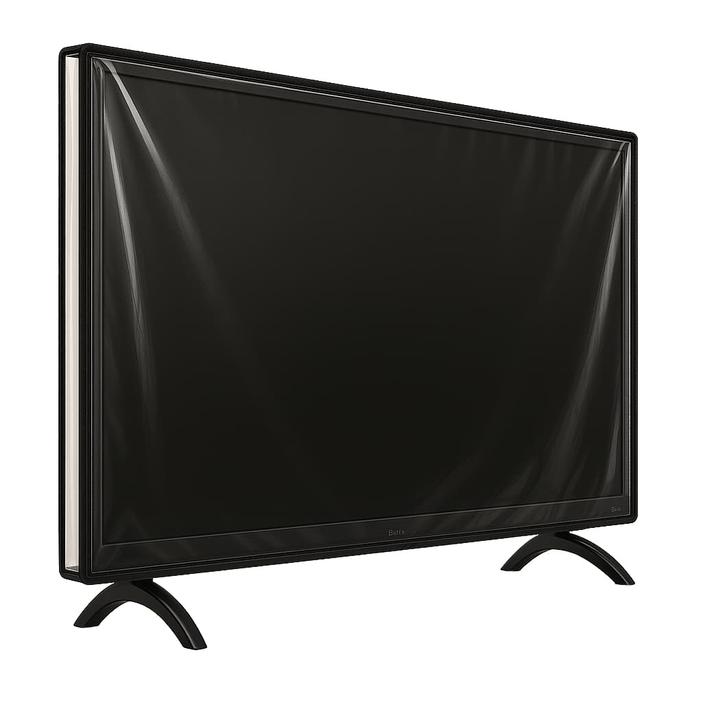 Capa de Proteção para TV em PVC Cristal - todos os tamanhos