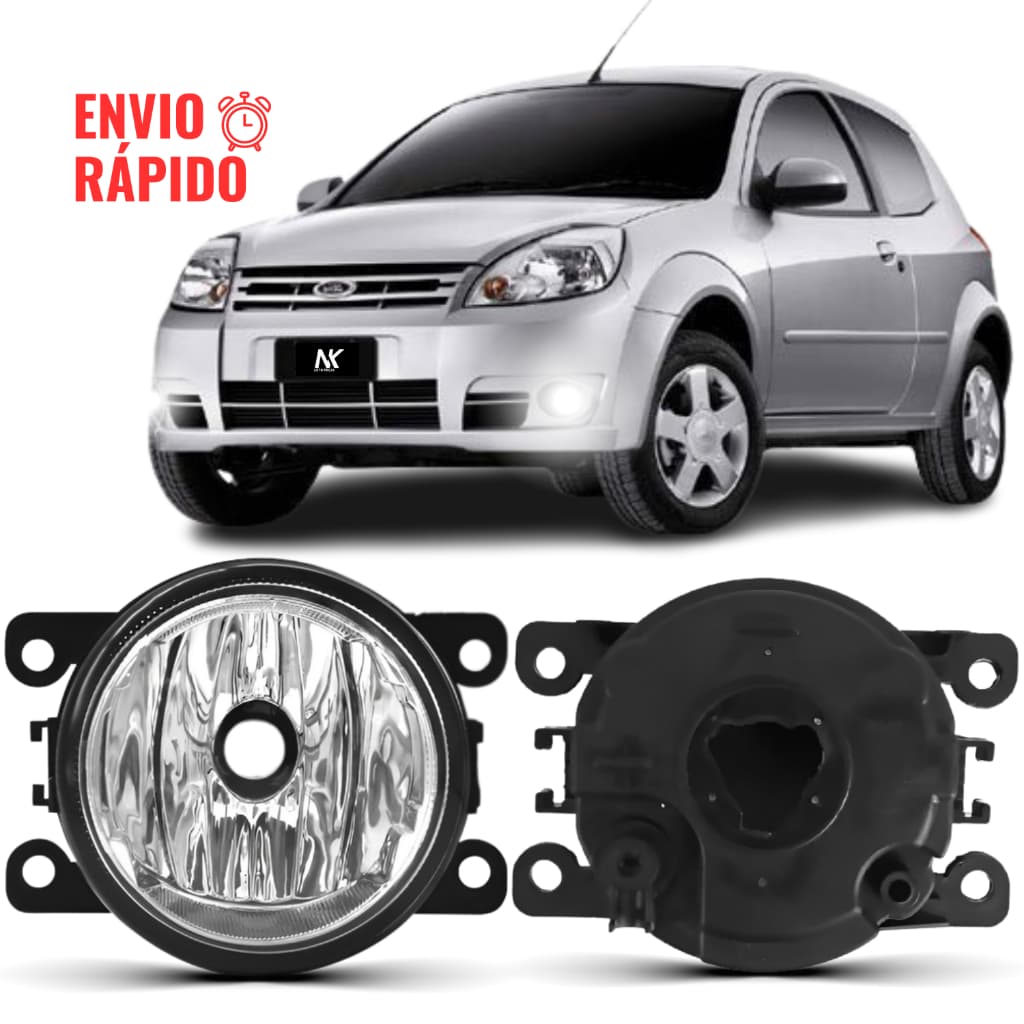 Farol Milha Ford Ka 2010 2011 2012 2013 2014 Farol Milha Farol Auxiliar Farol Neblina