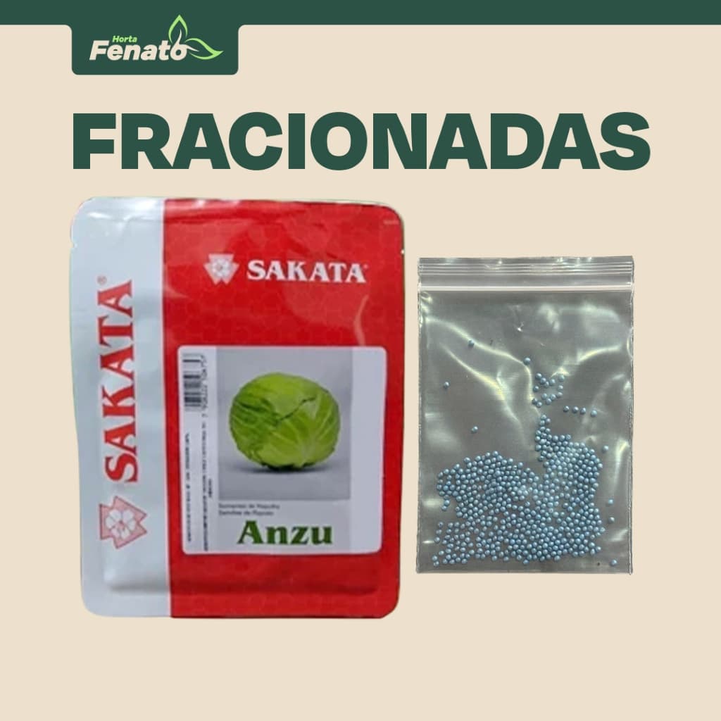 Sementes de Repolho Anzu Sakata FRACIONADAS