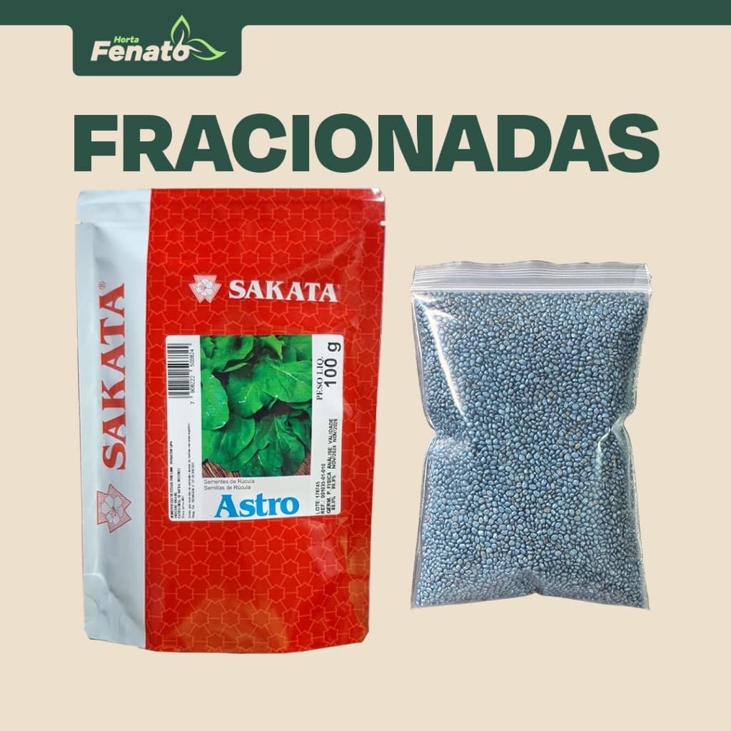 Sementes de Rúcula Astro Sakata FRACIONADAS