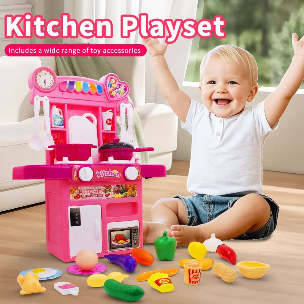 Brinquedo Cozinha Divertida Faz de Conta - Saí água de verdade!!! ✨🍳