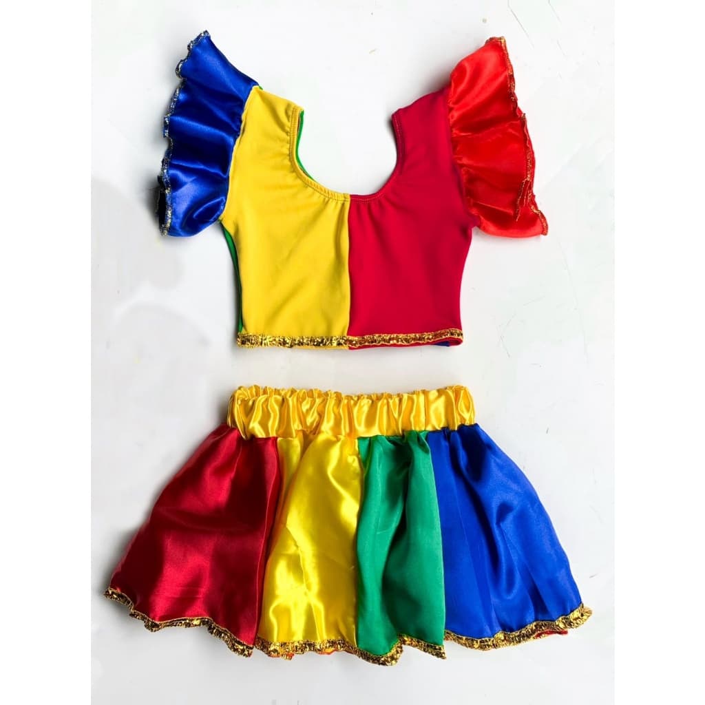 Conjunto Frevo Luxo – Infantil e Adulto para Carnaval