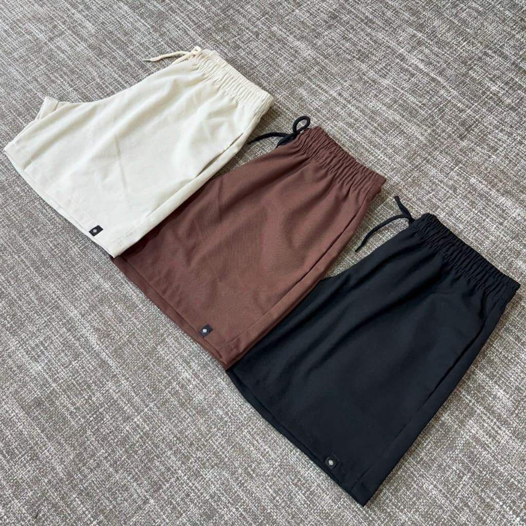 Kit 2 Shorts Linho Bermudas Masculinas Mauricinho Praia Verão Premium