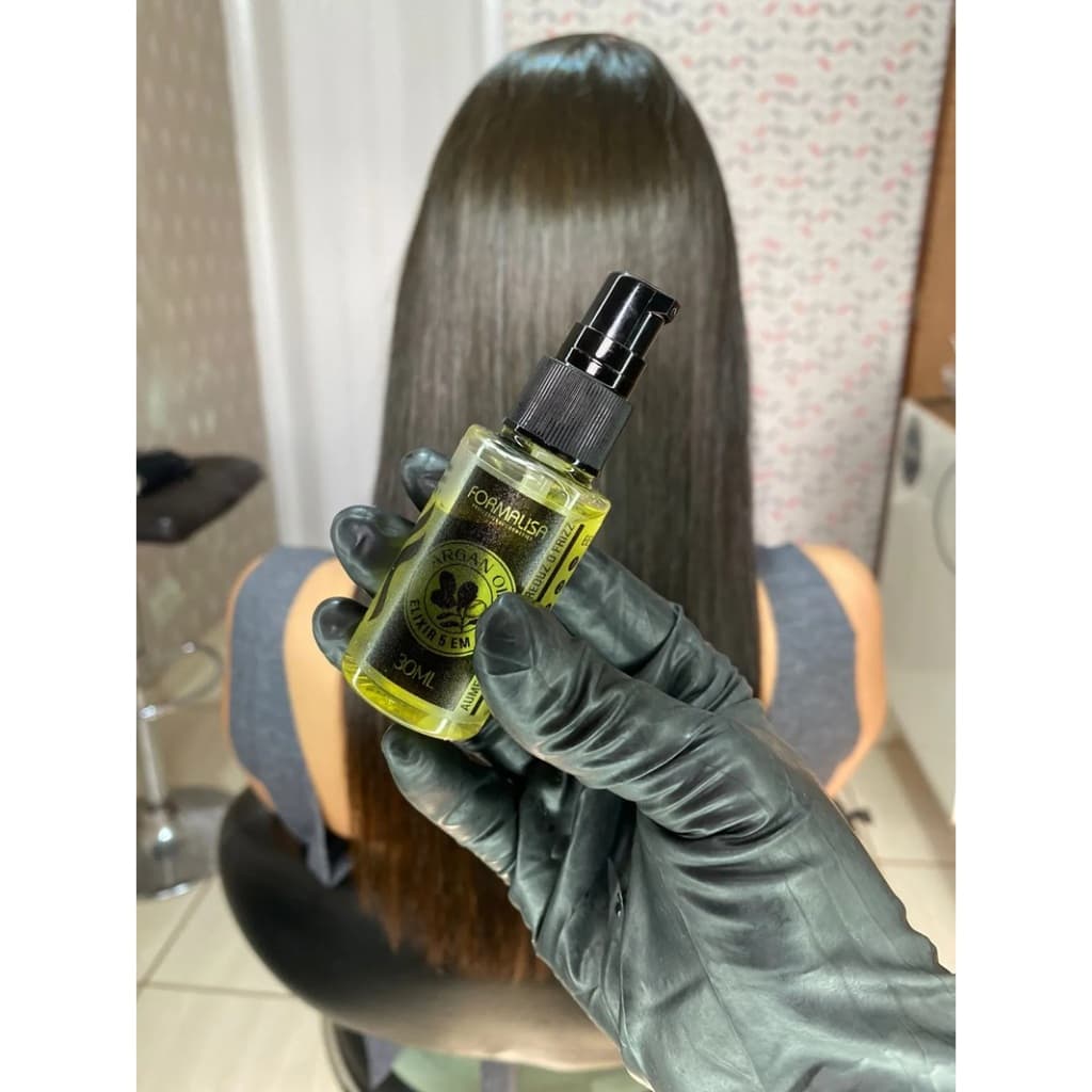 Óleo de Argan Para Cabelo Brilho, Umectação, Reparador de Pontas Formalisa 30ml