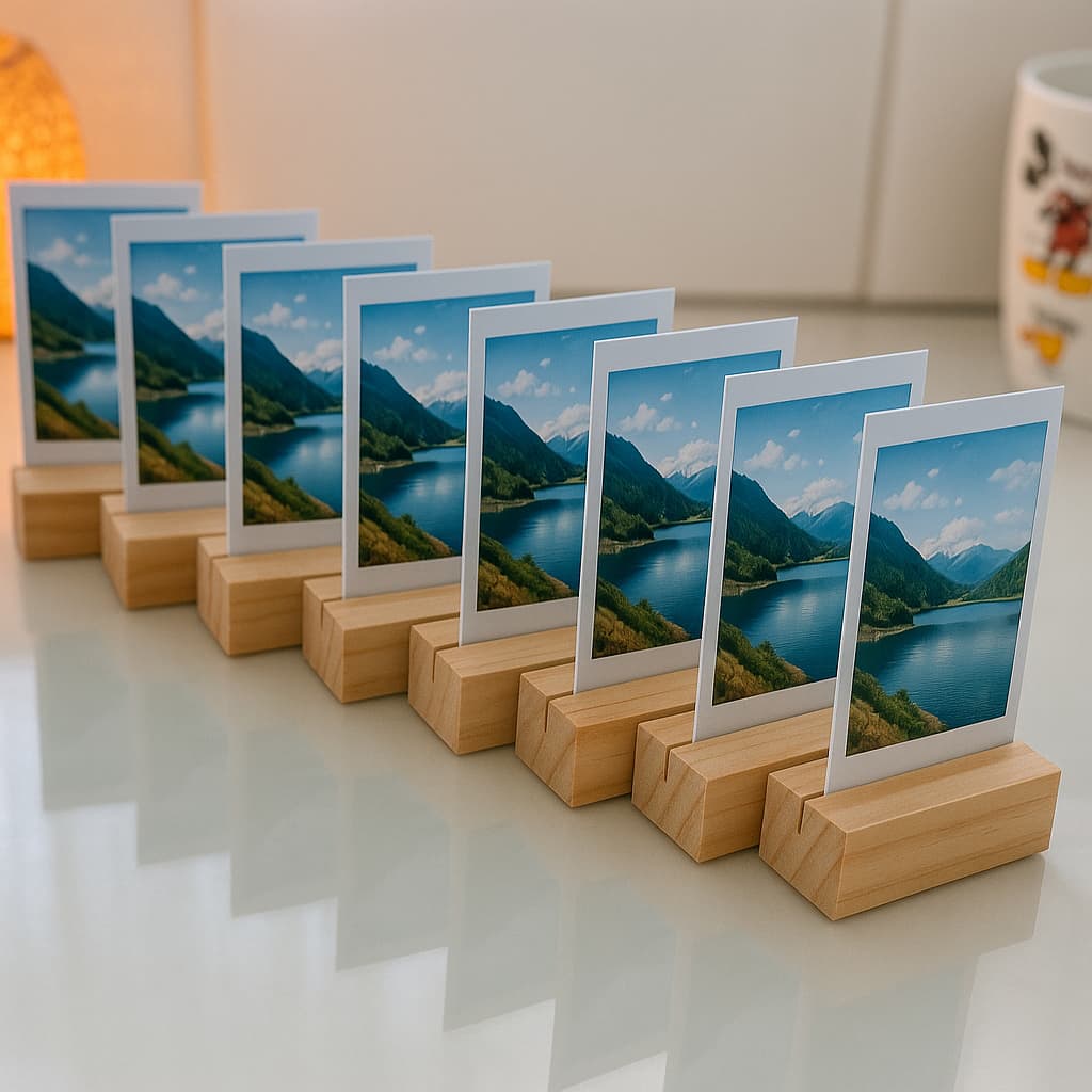 Suporte Para Fotos Polaroide , Casamento, Aniversário E Noivados.