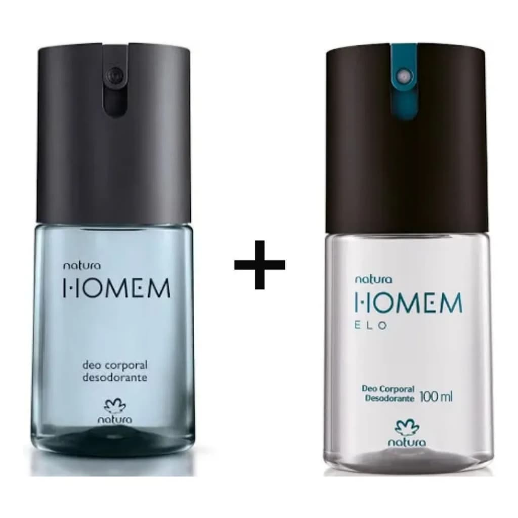 Kit C/2 Deo Corporal Masculino Natura
