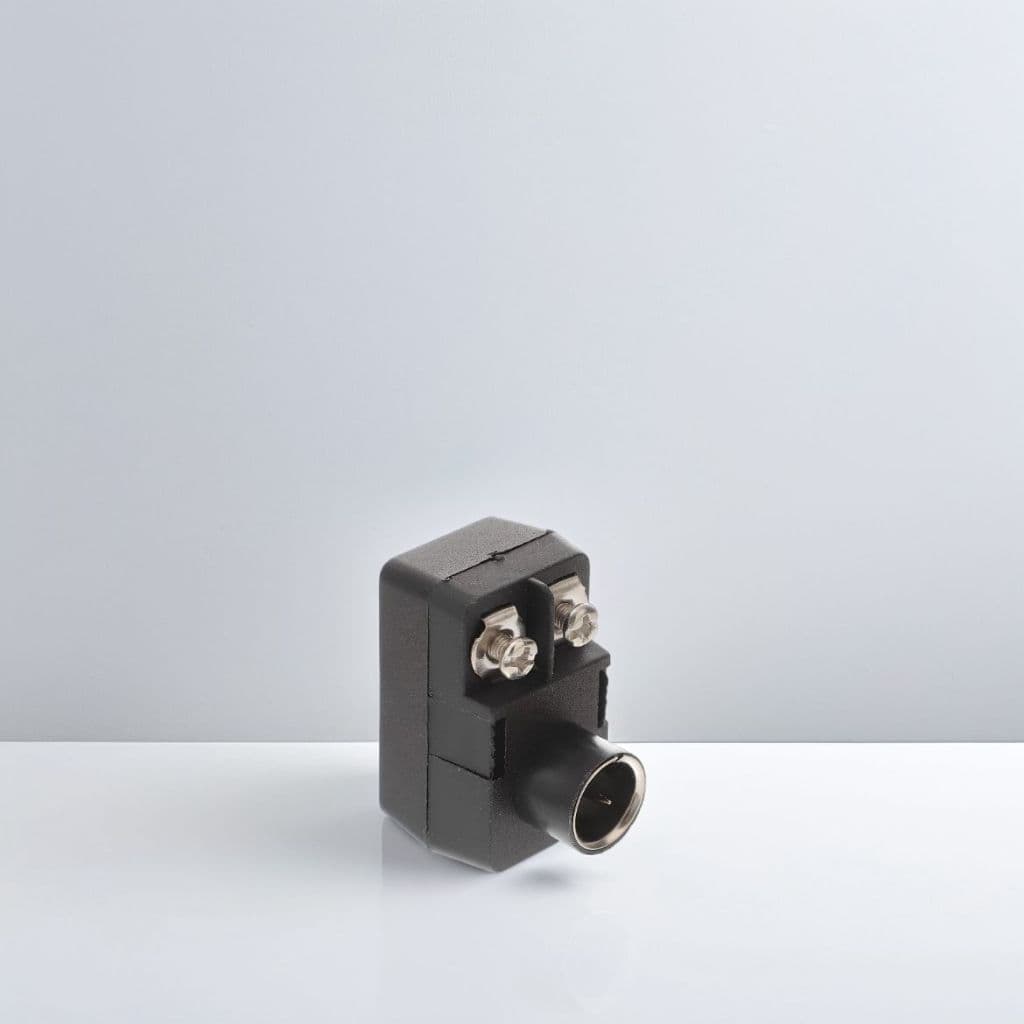 Kit Adaptador Balun 75-300 P/ Antena De Tv Tipo Cachimbo - Novo