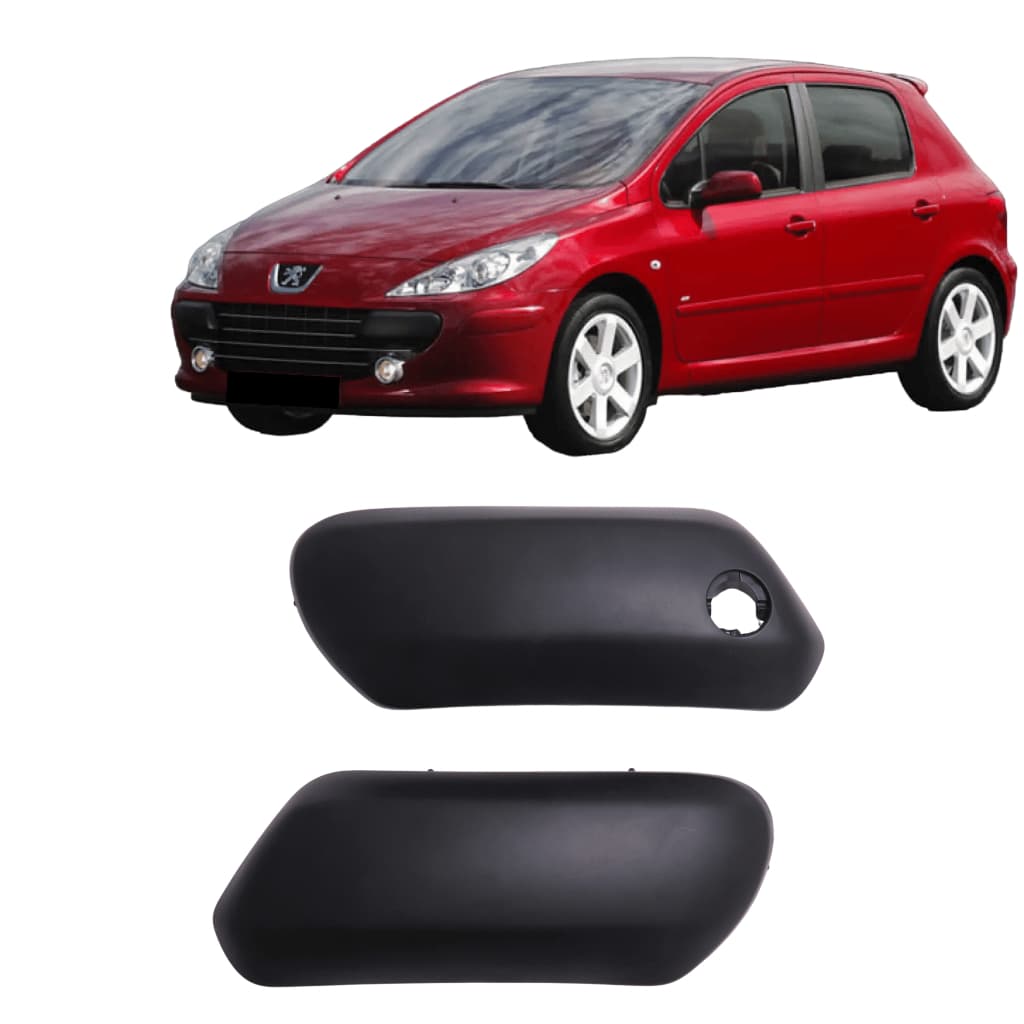 PAR BATENTE ALMOFADA PARACHOQUE DIANTEIRO PEUGEOT 307 2007 A 2012