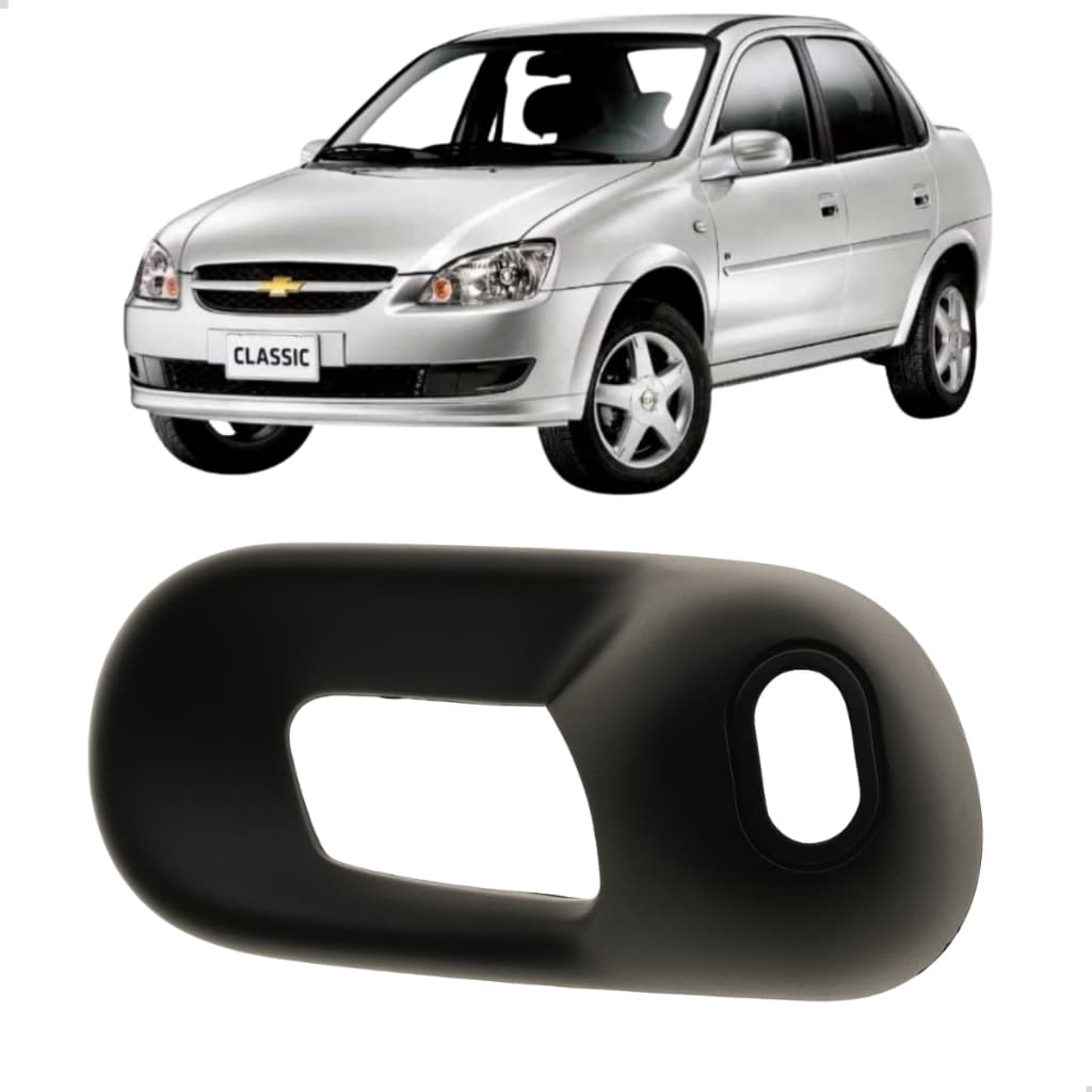 Moldura Maçaneta Interna Traseira Lado Direito Gm Chevrolet Classic 1995 a 2010
