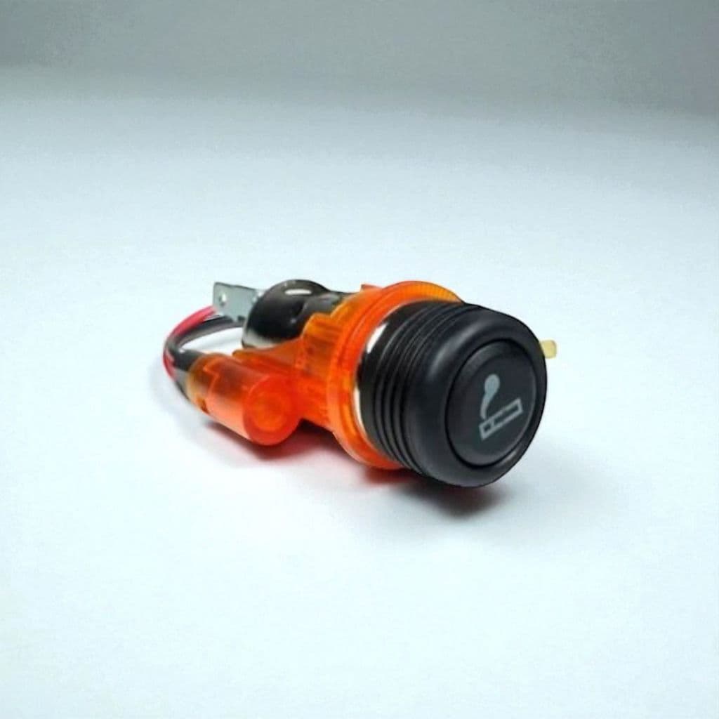 Tomada Adaptador Carro Acendedor Carregador 12volts Amber